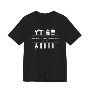 Liberty Tool Company Est. 1976 T-Shirt, 5 Tools