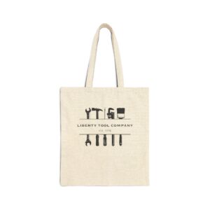 Liberty Tool Company 5 Tools Cotton Canvas Tote Bag