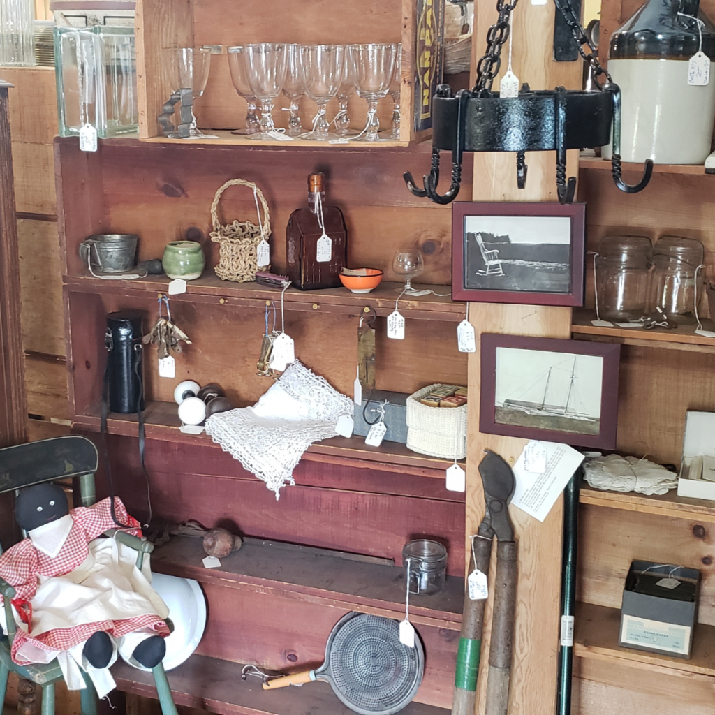 Antiques and cool items at Liberty Tool Company Maine